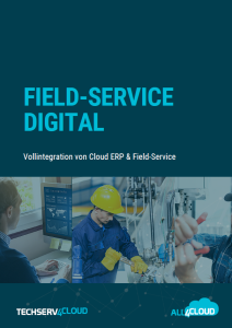 Titelbild der Broschüre Field-Service digital